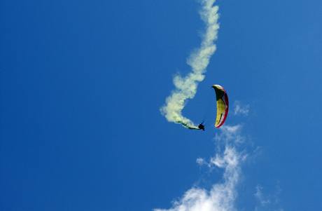 Zvody v akrobacii na paraglidu