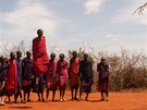  Z Masajské vesnice v Keni