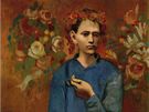 Obraz Pabla Picassa Chlapec s dýmkou byl vydraen za 104 milion dolar. 