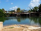 Kuba, rybáská tvr z msta Matanzas