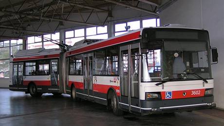 Historické trolejbusy v Brně - 26Tr 3602