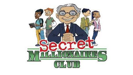 Animovaný finanník Warren Buffett v poadu Secret Millionaires Club
