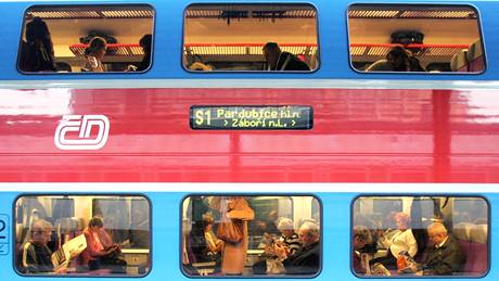 Pražské příměstské vlaky City Elefant. Ilustrační foto