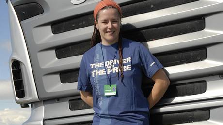 Truckerka Marie Horneková