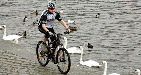 Msto upraví pro cyklisty také Denisovo nábeí. Ilustraní foto