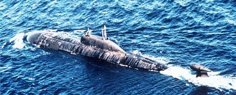 Rusk ton ponorka Akula