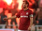 Sparta: smutný Patrik Berger - Sparanský kapitán Patrik Berger se vyítav...