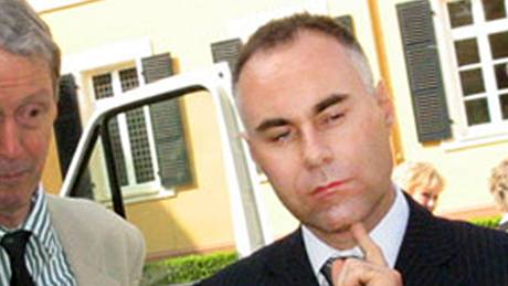 Lichtentejnský byznysmen Markus M. Hasler (uprosted), který Mirkovi Topolánkovi pronajímal vilu v Monte Argentáriu.