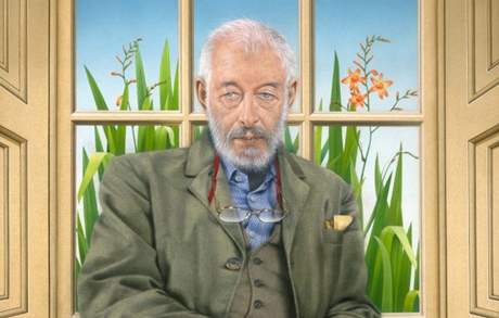 Robert Ballagh: Portrét spisovatele J. P. Donleavyho