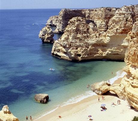 Portugalsko. Pl Praia da Marinha