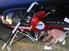Havárie vrtulníku u Nikolic na Beclavsku