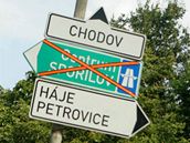 Dopravn omezen kvli koncertu Madonny na Chodov. (13. srpna 2009)