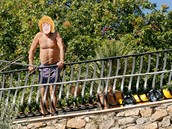 Milo ermák na dovolené. Mirku nemá tady internet?