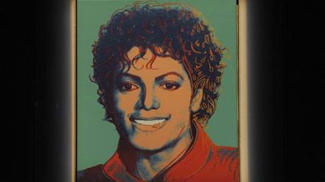 Andy Warhol: portrét Michaela Jacksona