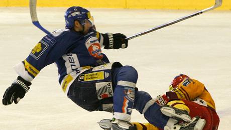 Kladno v pedchozím zápase Tipsport Cupu v Jihlav.