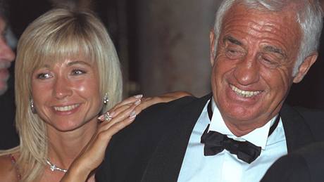 Jean-Paul Belmondo a jeho bývalá manelka Nathalie Tardivelová 