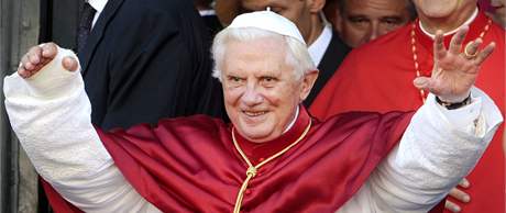 Reakce Vatikánu na výzvu zatím není známa. Na snímku Benedikt XVI.