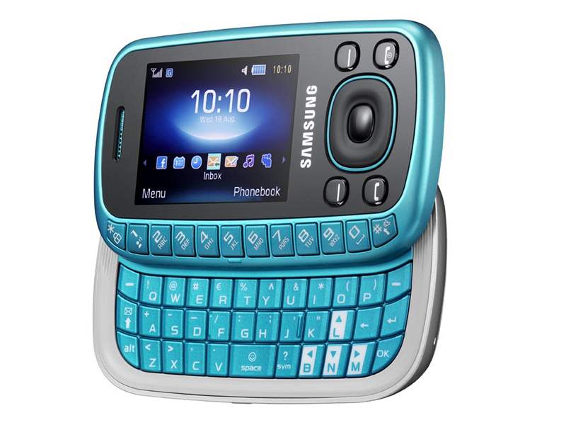 Podivný komunikátor od Samsungu má vysouvací klávesnici. Samsung B3310 -  iDNES.cz