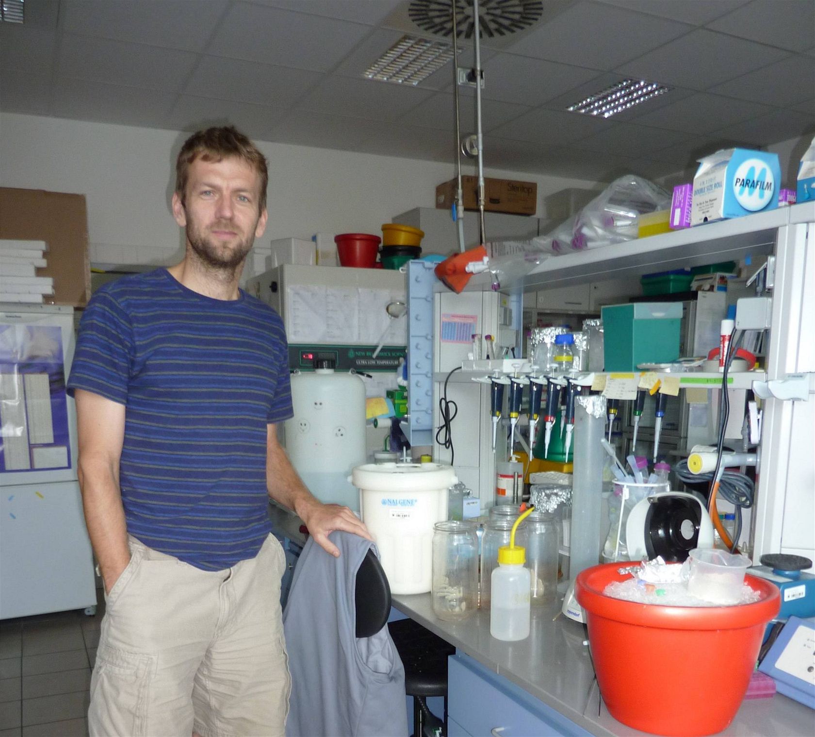 Lumír Krej�í, biochemik a molekulární biolog, Brno 