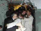 Abdal Basat Alí Muhammad Midrahí po svém návratu do Libye (20. srpna 2009)