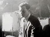 Manaer The Beatles Brian Epstein v liverpoolskm klubu Cavern