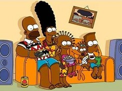 Simpsonovi se v Angole promnili v Afriany v abkch