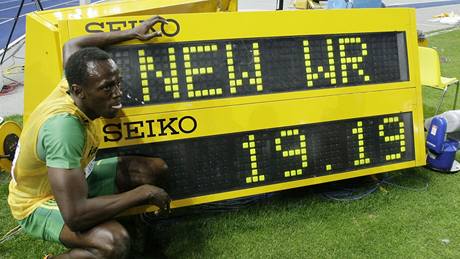 Usain Bolt - svtový rekord na 200 metr