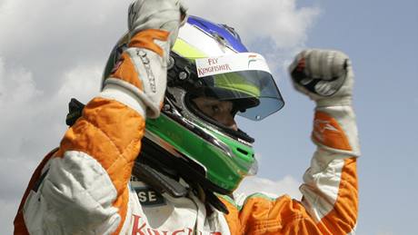 Giancarlo Fisichella, pekvapivý vítz kvalifikace na Velkou cenu Belgie
