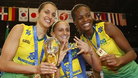 Volejbalistky Brazílie slaví triumf v Grand Prix