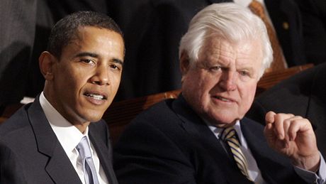 Dva zastánci reformy zdravotnictví: Kennedy s Obamou