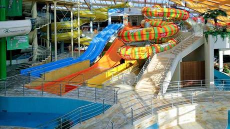 Aquapark v hotelu Aquapalace