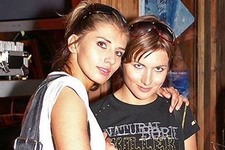 Lena Zhorovsk a Terezie Olivov (vpravo) z Big Brother