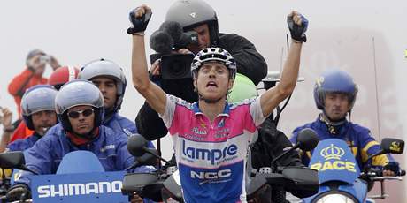 Vuelta 2009: vítz osmé etapy Damiano Cunego