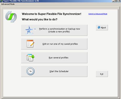 Super Flexible File Synchronizer 