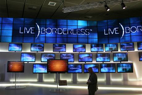 LG vystavovalo na veletrhu IFA pedevím nové televize s heslem Live Borderless - ijte bez hranic