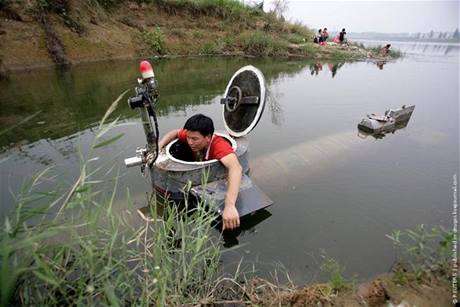 Domc ponorka vynlezce Tao Xiangli