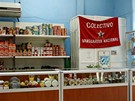 Kuba, havana. Obchod, kde se nakupuje za konvertibilní pesos