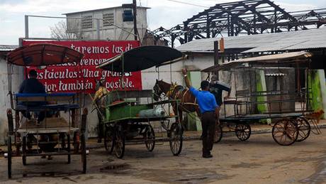 Po Kub na kole. Stanice taxi