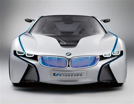 BMW Vision EfficientDynamics - hybrid kombinující elektromotor s naftovým tíválcem