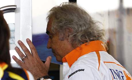 Bývalý éf Renaultu Flavio Briatore.