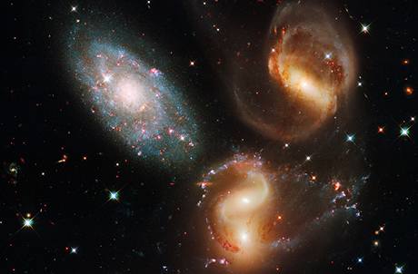 erstv snmky, kter ve vesmru zachytil Hubblev teleskop