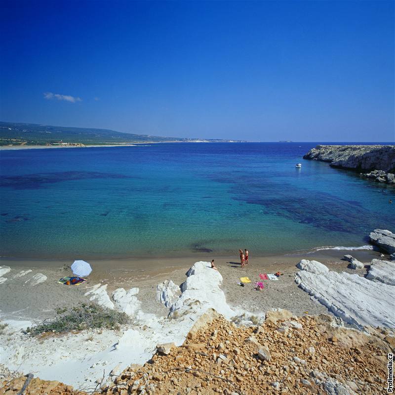 Kypr, Akamas Natural Park, Lara Bay