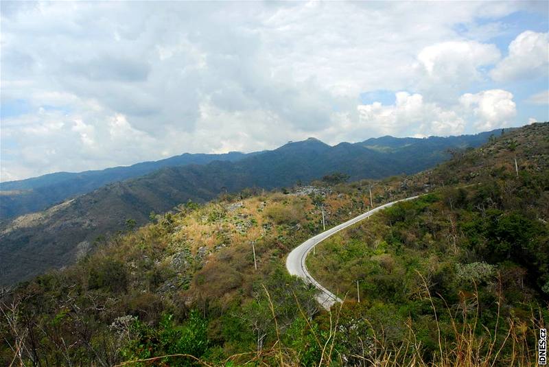 Kuba na kole. Cesta pohoím Sierra de Escambray