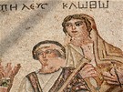 Kypr, hrobky král v msteku Pafos. Úasné mozaiky dokazují luxus antického ivota