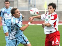 st nad Labem - Zln: domc Richard Veverka (vlevo) a Jan Jelnek ze Zlna.