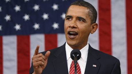 Barack Obama v Kongresu hovo�í o reform� zdravotnictví (10. 9. 2009)
