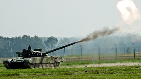 V letech 2008-2010 armáda prodala celkem 120 tank (na snímku T-72M4 CZ).