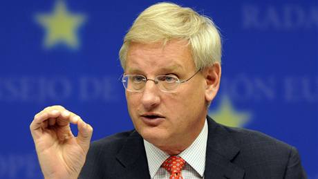védský ministr zahranií Carl Bildt (15. záí 2009)