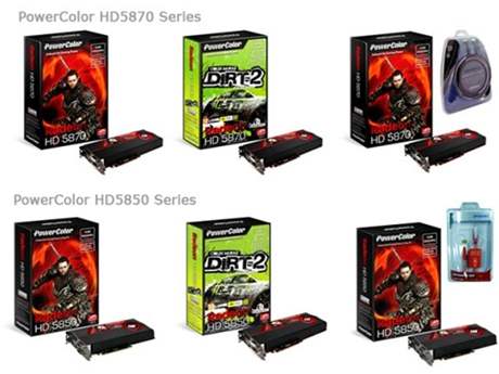 PowerColor Radeon HD 58x0