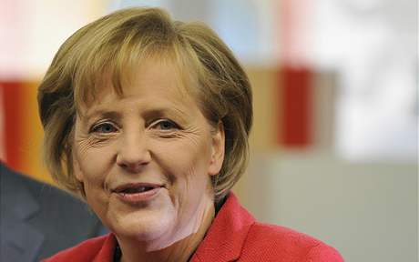 Nmecká kancléka Angela Merkelová (27. záí 2009)